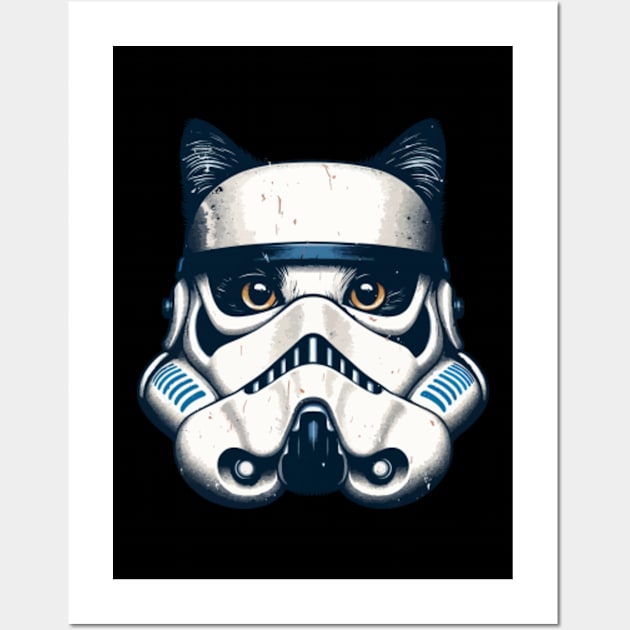 Storm Troopaw Wall Art by Ikibrai